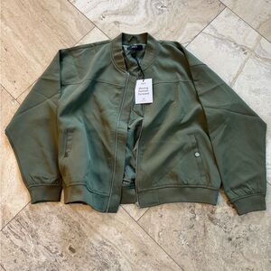 ABLE Chandler Bomber Jacket- Clover, Large